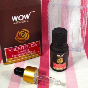 Wow Skin Science Sheer Bliss Calming Essential Oil With Dropper • New in Box!